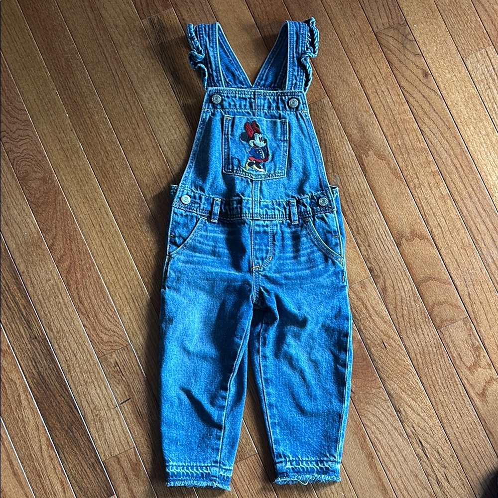 Gap × Disney Baby & Toddler Minnie Mouse Denim Overalls
